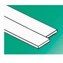 Styrene Strip .010` Thick - 14` Long pkg(10) -- x .100`, All Scales, Evergreen Scale Models 105