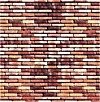 Wall Card 8-1/4` x 5-13/16` (21cm x 14.8cm) -- Red Brick /2, HO, Busch Gmbh & Co Kg 7425
