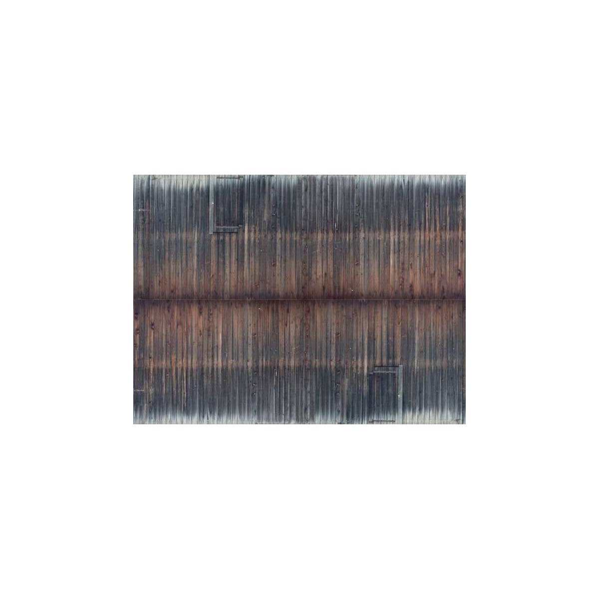 3-D Printed Cardstock Texture Sheet -- Weathered Wood Boards 9-13/16 x 4-15/16′ 25 x 12.5cm, HO, Noch Gmbh & Co 56665