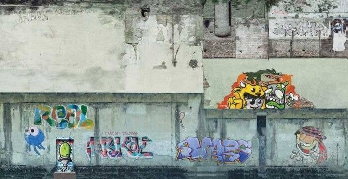 Printed Cardstock 3-D Texture Sheet -- Industrial Wall 9-13/16 x 4-15/16′ 25 x 12.5cm, HO, Noch Gmbh & Co 56669