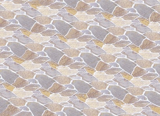 Embossed Panel Building Material Sheet -- Natural Stone, HO, Faller Gmbh 170627