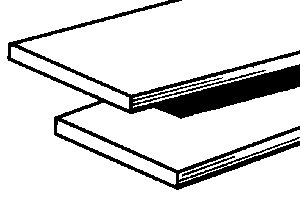 Aluminum Sheet - 4 x 10` 10.2 x 25.4cm -- .016` .04cm, All Scales, K & S Engineering 255