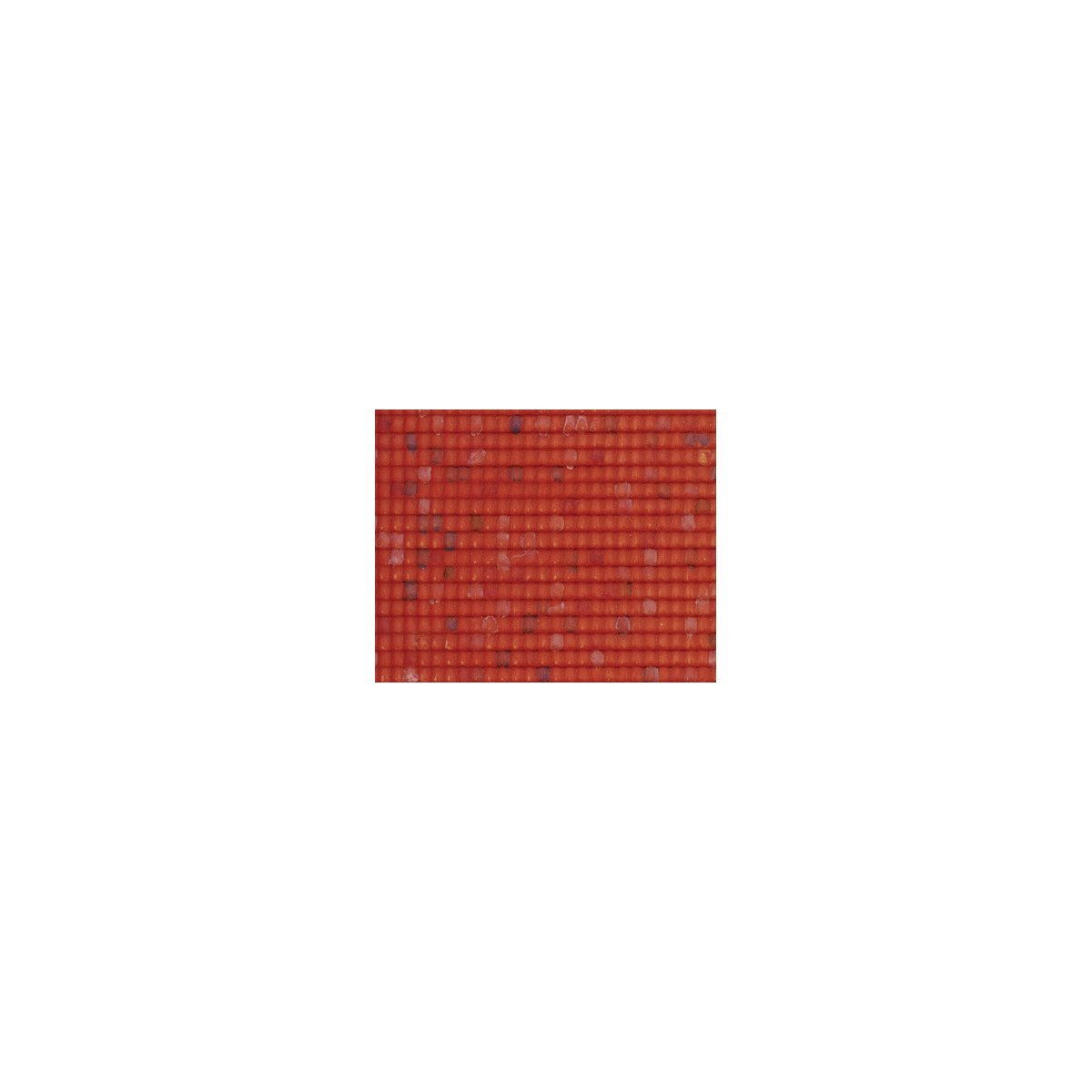 Patterned Sheets - Roofing - Spanish Tile - .020 x 7 x 12` pkg(2) -- .087` Red Tiles, HO, Plastruct Inc 91638