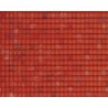 Patterned Sheets - Roofing - Spanish Tile - .020 x 7 x 12` pkg(2) -- .087` Red Tiles, HO, Plastruct Inc 91638