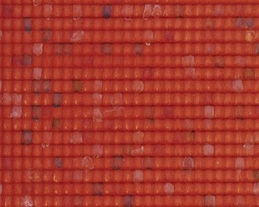 Patterned Sheets - Roofing - Spanish Tile - .020 x 7 x 12` pkg(2) -- .087` Red Tiles, HO, Plastruct Inc 91638