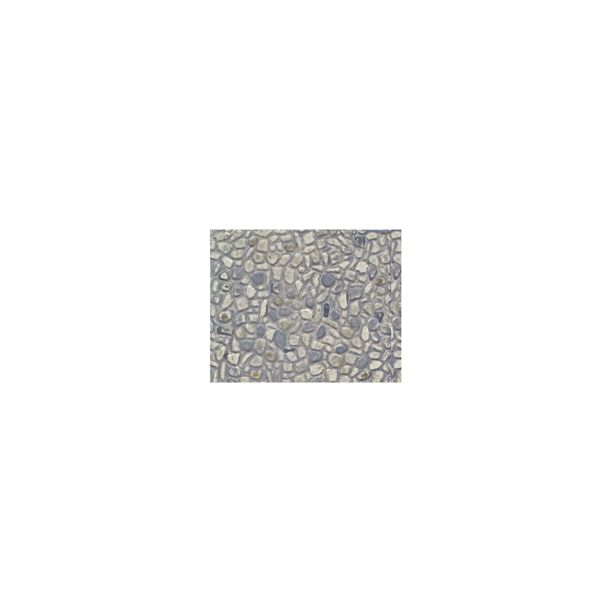 Patterned Sheets - Stone - Random Field Stone - .020 x 7 x 12` pkg(2) -- .170` Beige Stones, HO, Plastruct Inc 91581