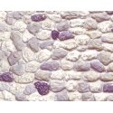 Patterned Sheets - Stone Wall - .020 x 7 x 12` pkg(2) -- .310` Beige Stones, All Scales, Plastruct Inc 91559