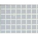 Patterned Sheets - Square Tiles - White - .020 x 7 x 12` Sheets pkg(2) -- .075` Tiles, All Scales, Plastruct Inc 91543