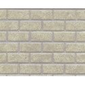 Patterned Sheets - Concrete Block - .020 x 7 x 12` pkg(2) -- .650` Beige Bricks, G, Plastruct Inc 91624