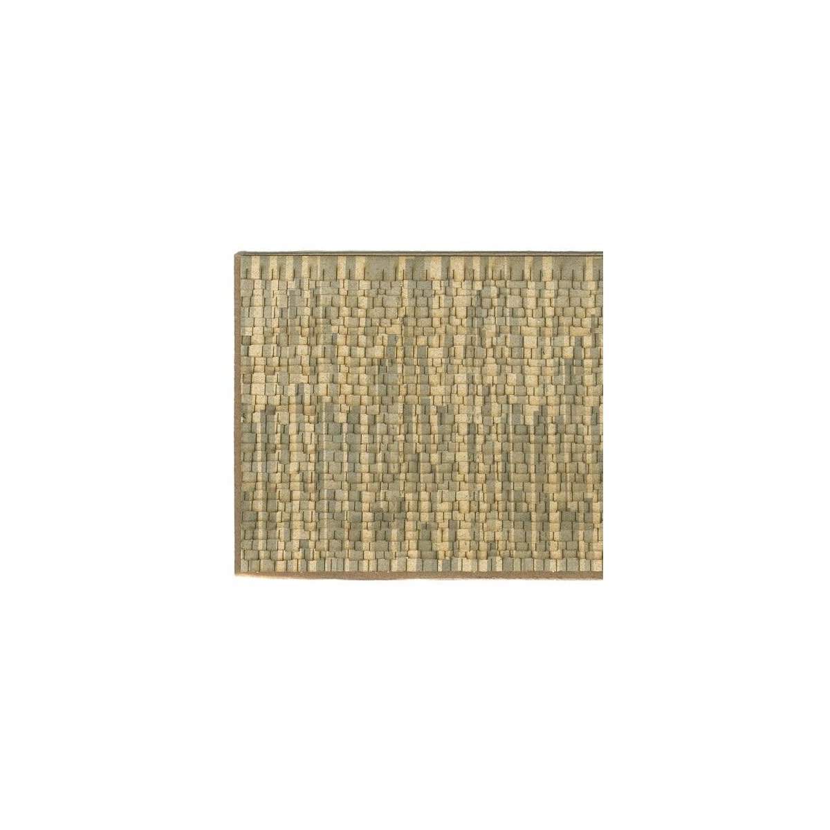 Laser-Cut Shingles - 3 x 7-3/4′ 7.6 x 19.7cm -- Sand Wood Shake, HO, Northeastern Scale Lumber HOSHG2B1