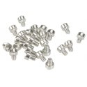 Hex Screws -- Stainless Steel pkg(25), G, Bachmann Industries 94656