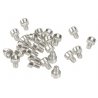 Hex Screws -- Stainless Steel pkg(25), G, Bachmann Industries 94656