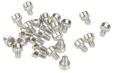 Hex Screws -- Stainless Steel pkg(25), G, Bachmann Industries 94656