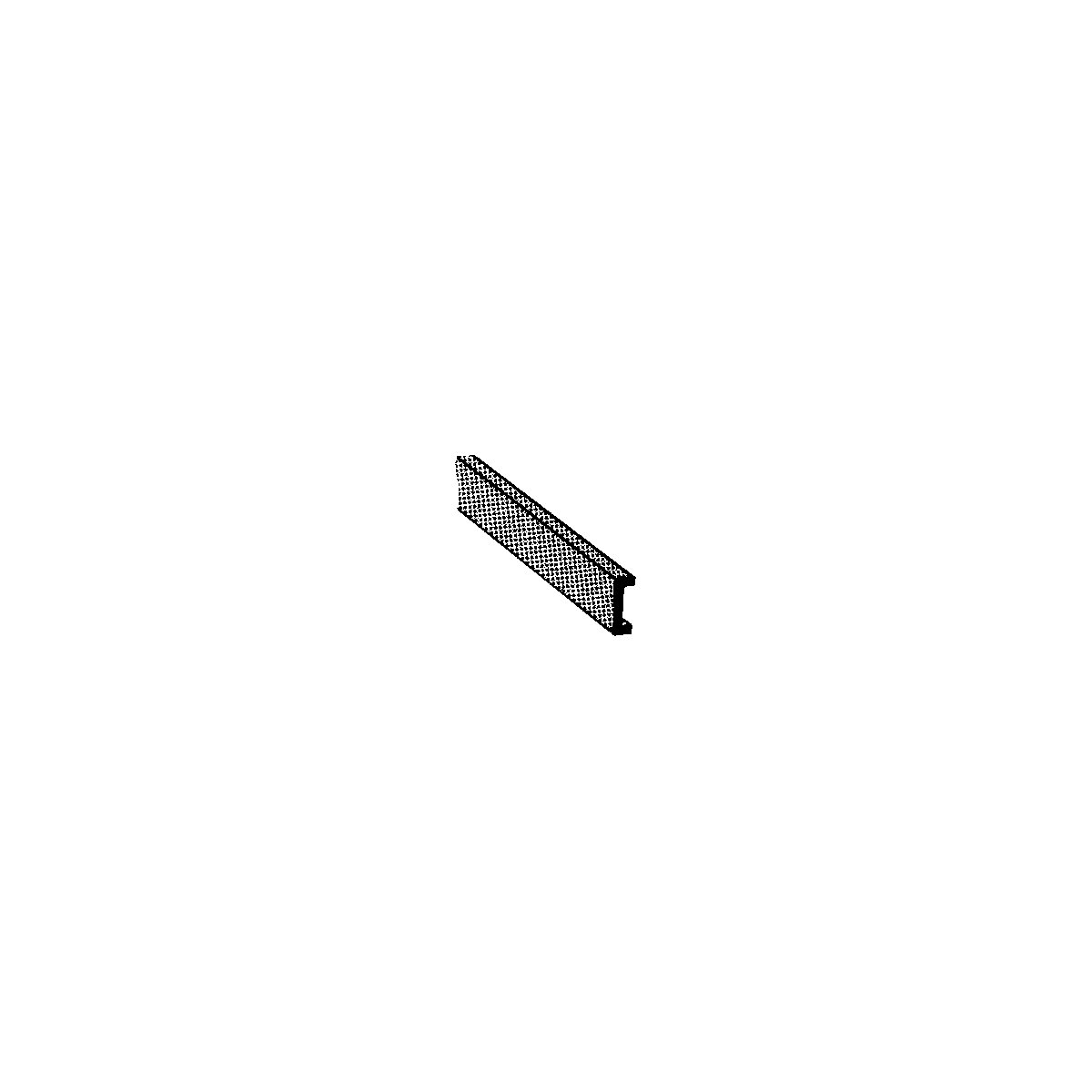 ABS Channels -- 1/16 x 10′ .2 x 25.4cm pkg(10), All Scales, Plastruct Inc 90041