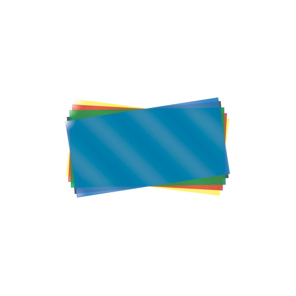 Polystyrene Assortment Pack pkg(5) .010 x 6 x 12′ .025 x 15.2 x 30.5cm -- 1 Each:, All Scales, Evergreen Scale Models 9905