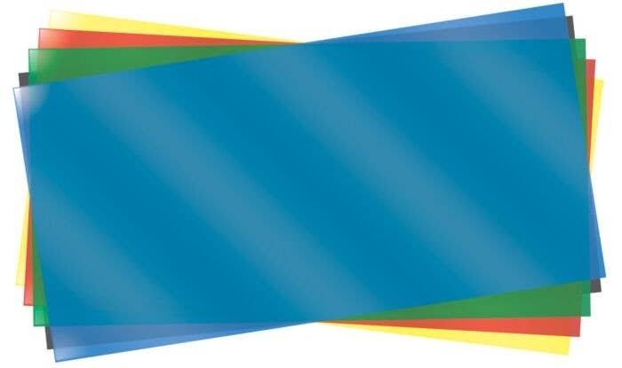 Polystyrene Assortment Pack pkg(5) .010 x 6 x 12′ .025 x 15.2 x 30.5cm -- 1 Each:, All Scales, Evergreen Scale Models 9905