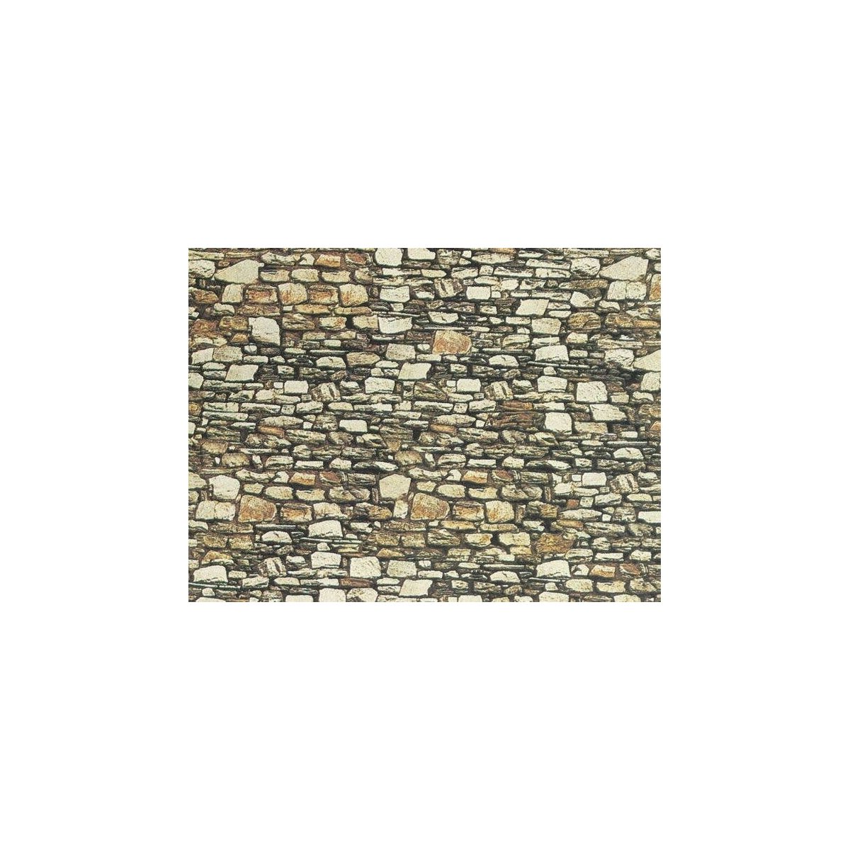 Building Material Cardboard Sheet -- Dolomite - 25-3/16 x 5-7/8 x 1/16′ 64 x 15 x .2cm, HO, Noch Gmbh & Co 57710