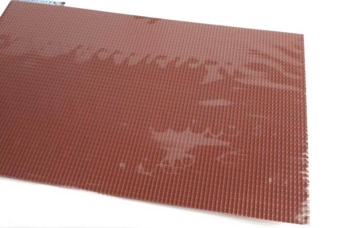 Patterned Plastic Sheet 2-Pack -- Clay Tile Roof 7-1/2 x 12′ 19.1 x 30.5cm, HO, JTT Miniature Tree 97465