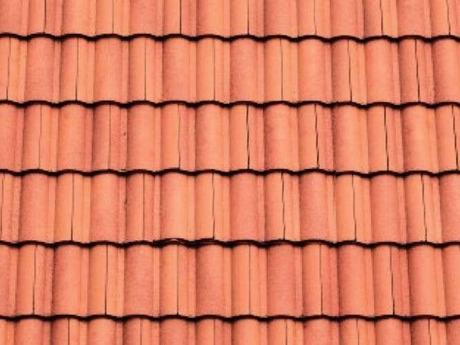 Patterned Plastic Sheet 2-Pack -- Clay Tile Roof 7-1/2 x 12′ 19.1 x 30.5cm, O, JTT Miniature Tree 97466
