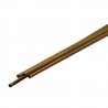 Round Brass Tube -- .04′ 1mm OD 0.225mm Wall x 300mm Long pkg(4), All Scales, K & S Engineering 9830