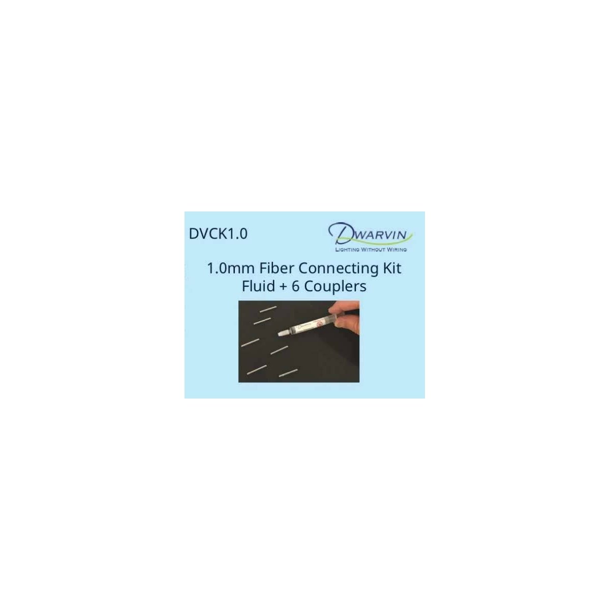 DVCK1.0 Fiber Optic Connecting Kit -- For 1.0mm Fiber, ALL, Dwarvin CK10