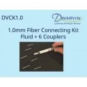DVCK1.0 Fiber Optic Connecting Kit -- For 1.0mm Fiber, ALL, Dwarvin CK10