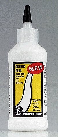 Scenic Glue(TM) -- 8oz 237mL, All Scales, Woodland Scenics 190
