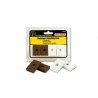 Cleaning & Finishing Replacement Pads - Tidy Track(TM) -- pkg(8), All Scales, Woodland Scenics 4553