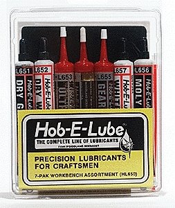 Workbench Oil & Grease Assortment -- pkg(7), All Scales, Woodland Scenics 650