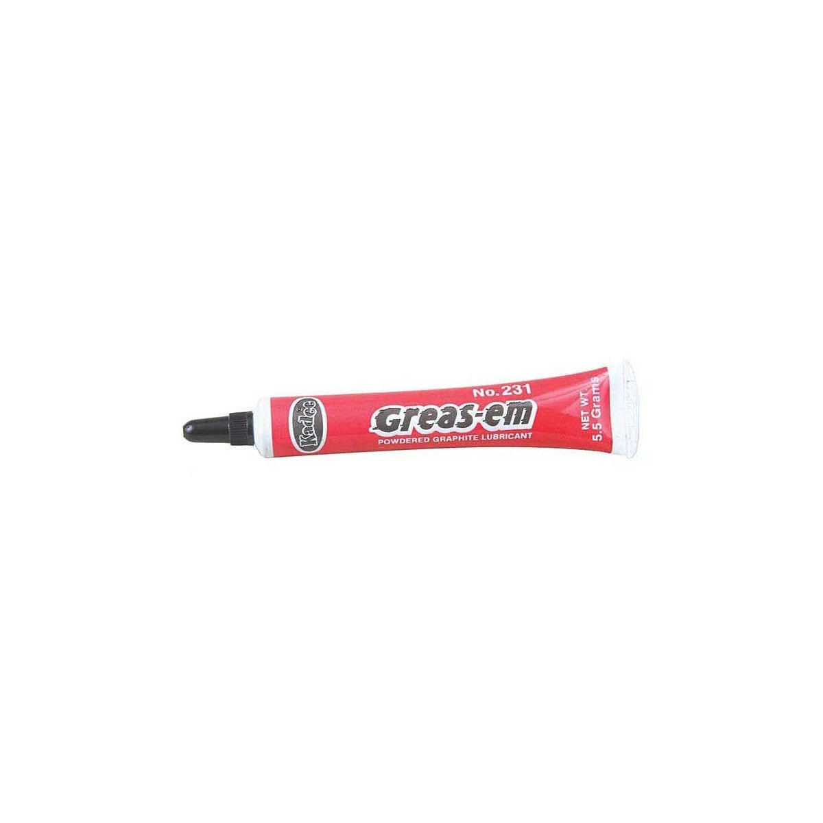 Greas-em Dry Graphite Lubricant -- 3/16oz 5.5g, All Scales, Kadee Quality Products 231