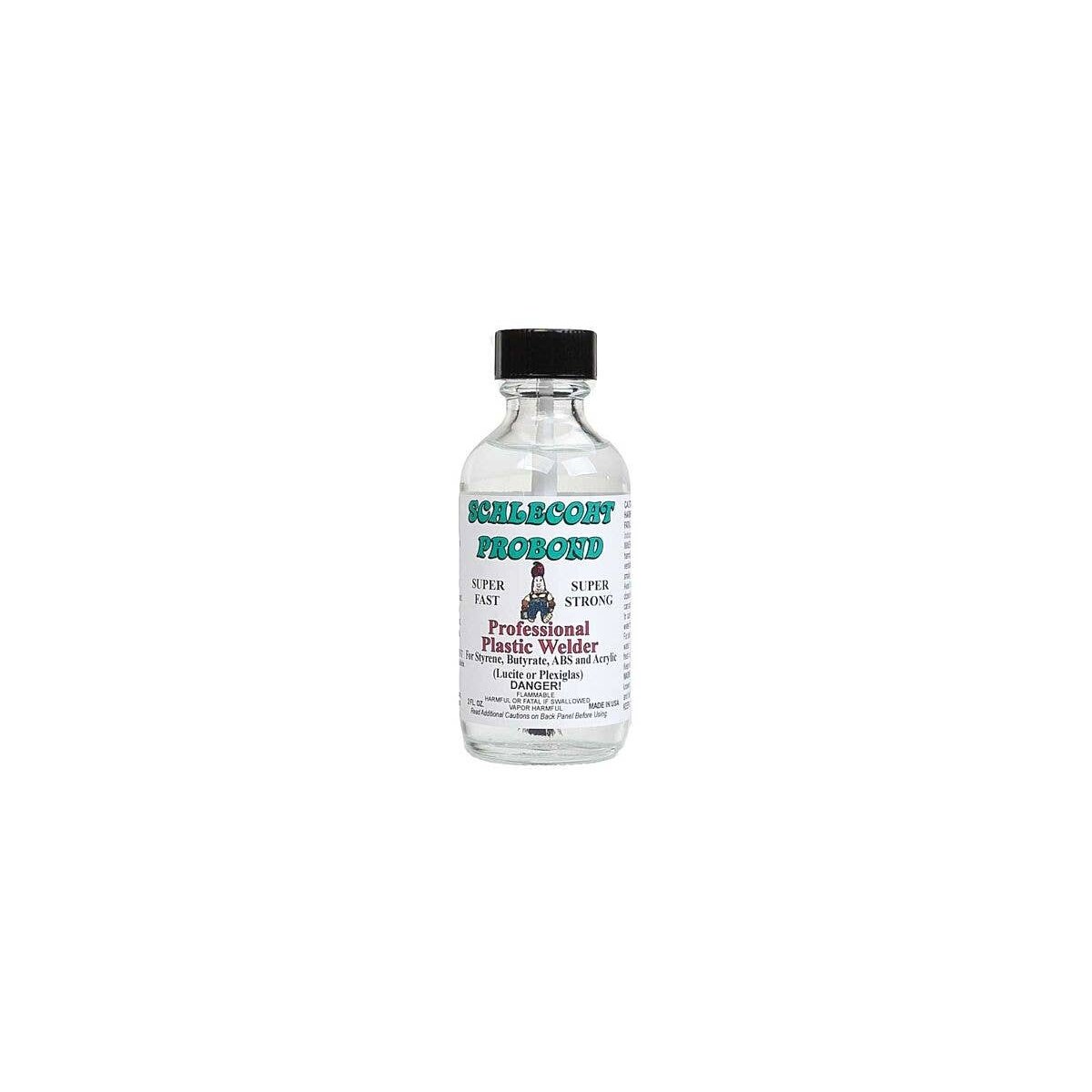 Probond Plastic Welder -- 2oz 59.2mL, All Scales, Scalecoat Model Paint 39562