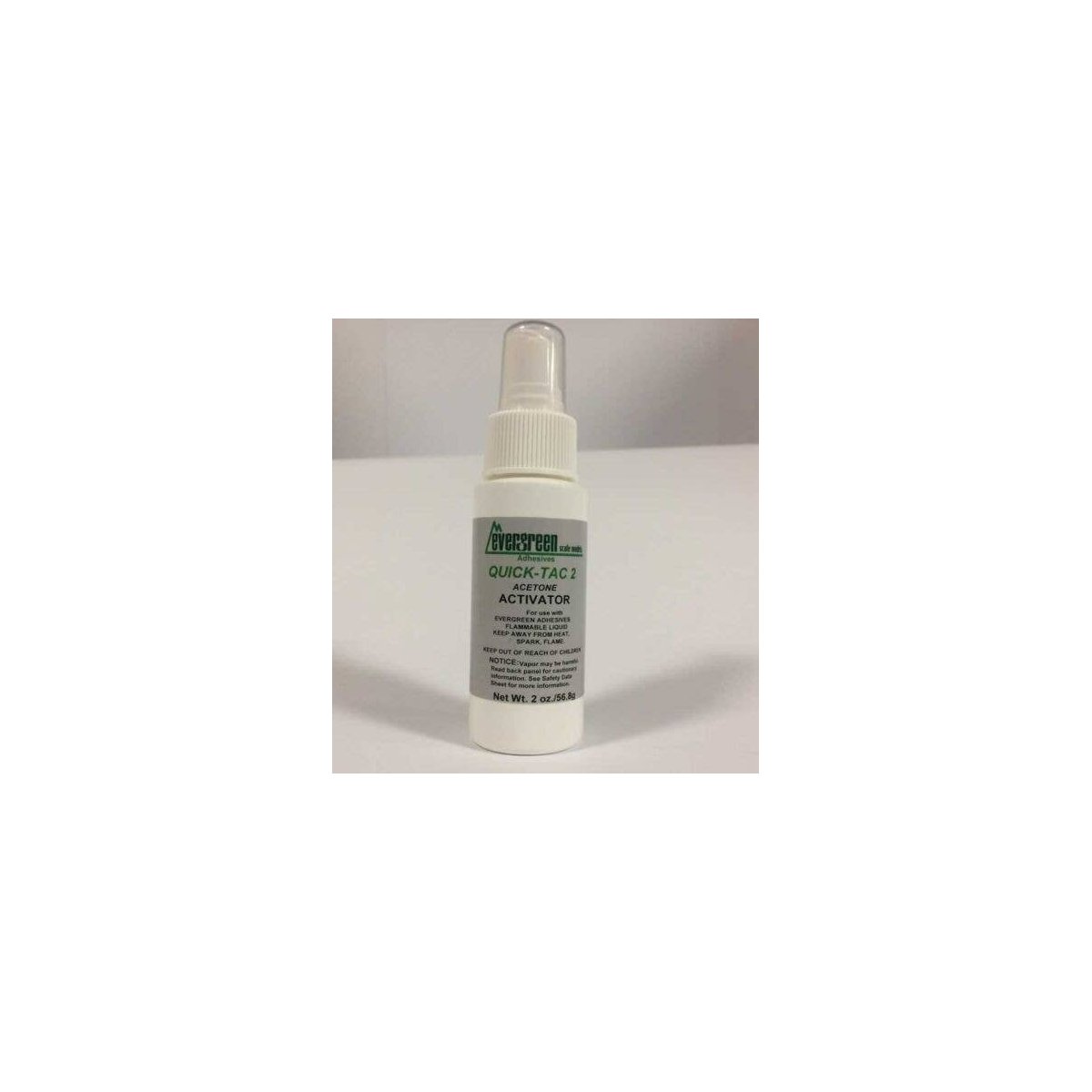 Cyanoacrylate CA Accelerator Dealer Display Refill pkg(6) -- Each: 2oz 59.1mL, All Scales, Evergreen Scale Models 685