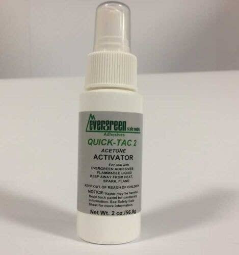 Cyanoacrylate CA Accelerator Dealer Display Refill pkg(6) -- Each: 2oz 59.1mL, All Scales, Evergreen Scale Models 685