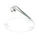DVSL101 Swan/Goose Neck Street Lamps Fiber-Lit -- pkg(3), HO, Dwarvin SL101