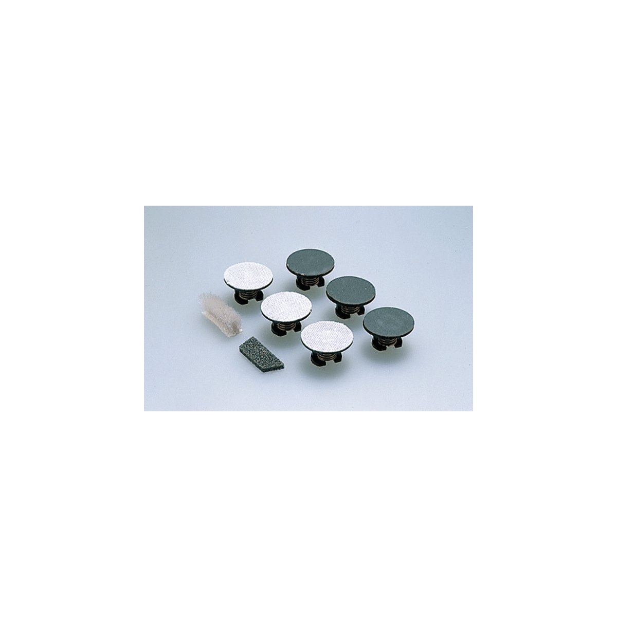 Cleaning Head Replacement Set pkg(2) -- For Track Cleaning Car, N, TomyTec Co LTD 6423