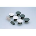 Cleaning Head Replacement Set pkg(2) -- For Track Cleaning Car, N, TomyTec Co LTD 6423