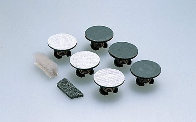 Cleaning Head Replacement Set pkg(2) -- For Track Cleaning Car, N, TomyTec Co LTD 6423