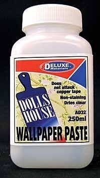 Wallpaper Paste -- 8-1/2oz 250ml, All Scales, Deluxe Materials Ltd AD32