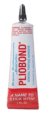 Pliobond Adhesive - Tube w/Fine Tip -- 1oz 29.6mL, All Scales, Micro Engineering 49102