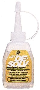Jet De-SOLV(TM) Solvent Remover -- 1oz 29.6mL, All Scales, CGM Enterprises 781