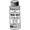 Micro Weld Plastic Cement -- 1oz 29.6mL, All Scales, Microscale Industries Inc 109