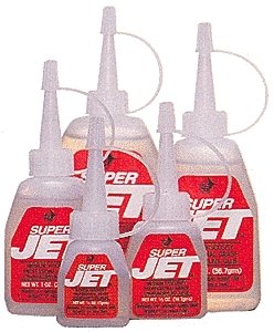 Super Jet(TM) Adhesive -- 1/4oz 7.4mL Bottle, All Scales, CGM Enterprises 766