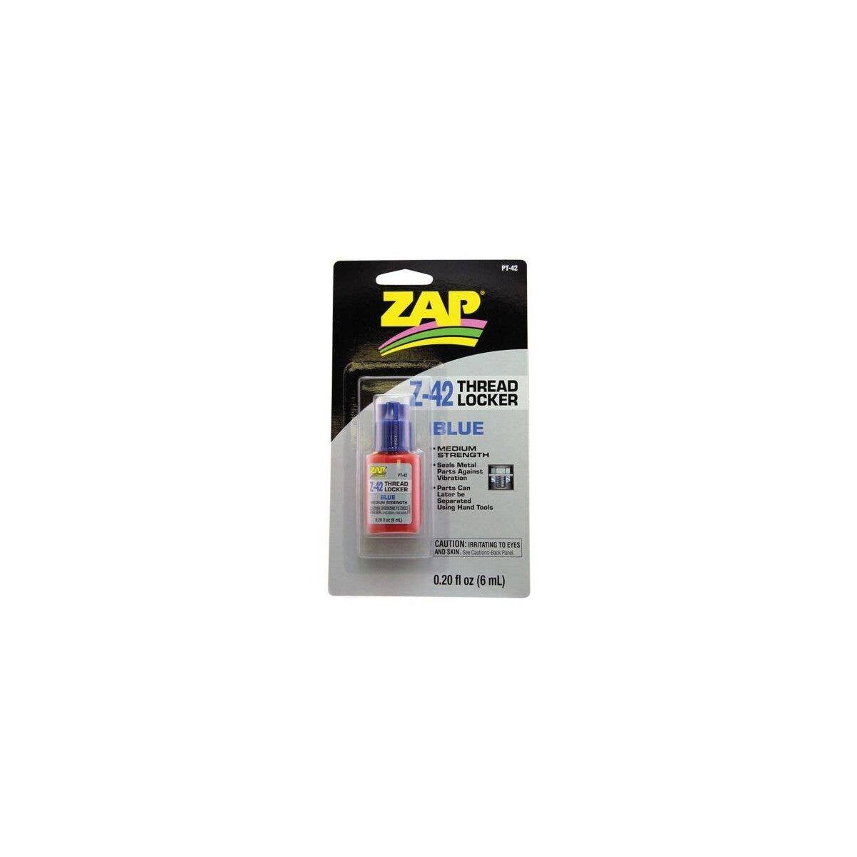 Z-42 Blue Thread Locker -- .2oz 5.9mL, All Scales, Robart Mfg Inc 42
