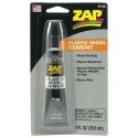 Zap Plastic Model Cement -- 1oz 29.6mL Tube, All Scales, Robart Mfg Inc 104