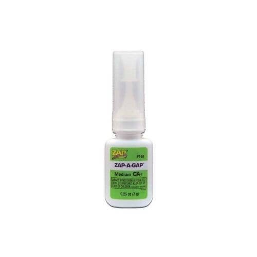 Zap-A-Gap/CA+ Filling Adhesive -- 1/4oz 7.4mL, All Scales, Robart Mfg Inc 435