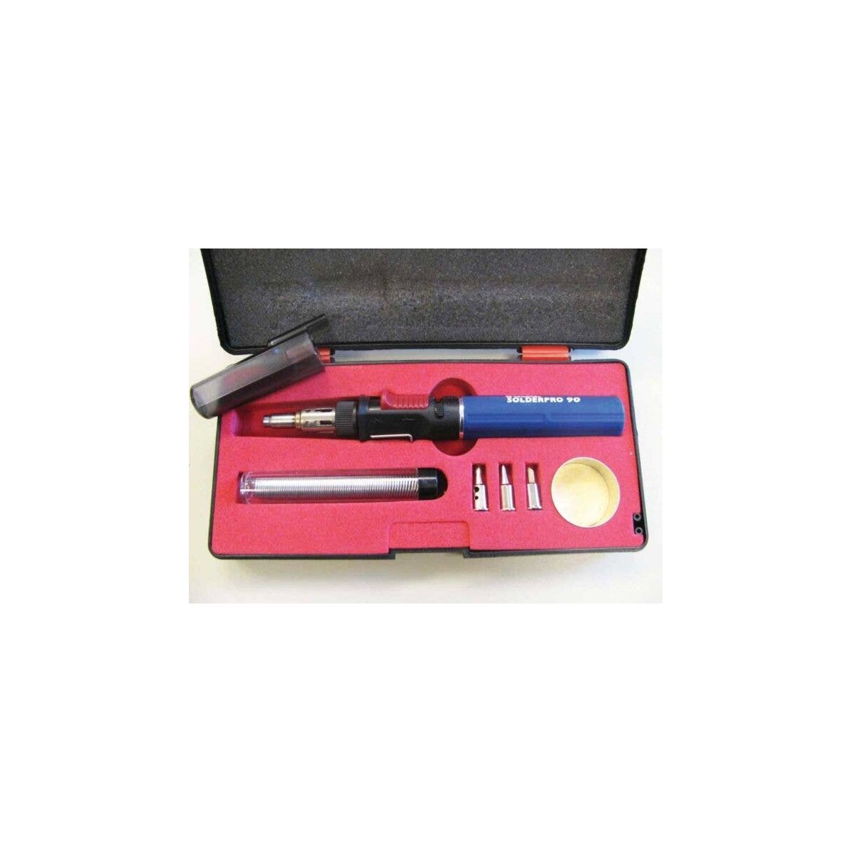 Pro 90 Butane Soldering Iron Torch Kit -- .039′ 1mm Diameter, All Scales, ISO-TIP 9010