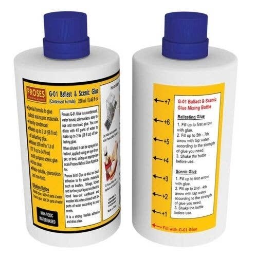 Ballast Glue -- 8-1/2oz 250mL, All Scales, Bachmann Industries 39008