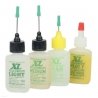 XL Lube Kit for HO & S Scales -- One 1/2oz 14.8mL Bottle Each: Light, Medium, Gear & , All Scales, Excelle Lubricants 5678