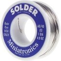 60/40 Rosin Core Solder -- 4oz 113g, All Scales, Miniatronics Corp. 1064004