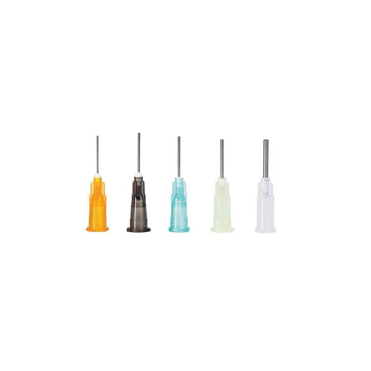 Dispensing Needles -- 5 Different Sizes (Fits 272-170500 Expert Rapid Cement Bottle), All Scales, Faller Gmbh 170530
